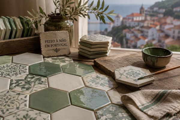 Exclusieve hexagon tegels uit Portugal